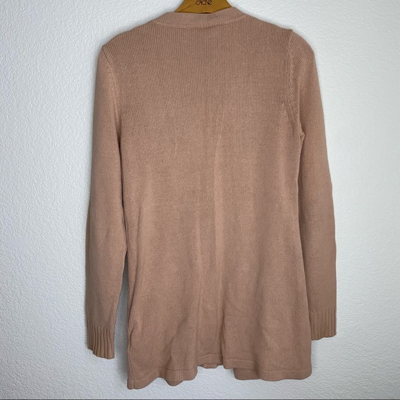 ❤️Donated❤️Twelve by Twelve “Los Angeles” Heavy Knit/Woven Button Up Cardigan - Picture 4 of 5